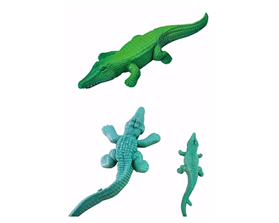 «Крокодил» растущая в воде игрушка